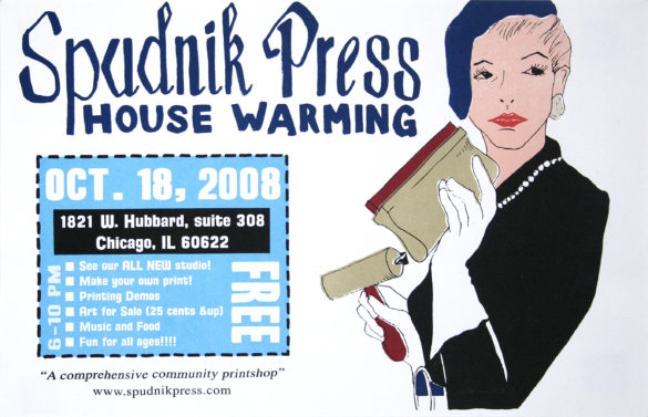 Angee Lennard, Spudnik Press House Warming