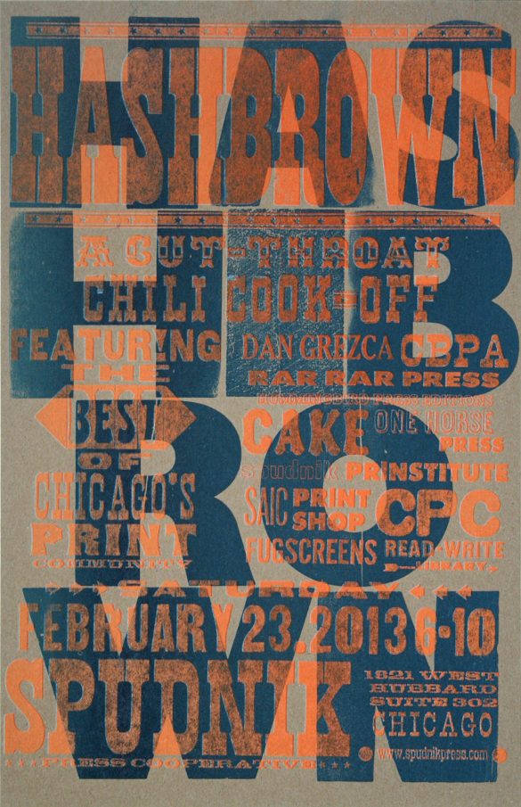 Reba Rakstad, 2013 Hashbrown Poster