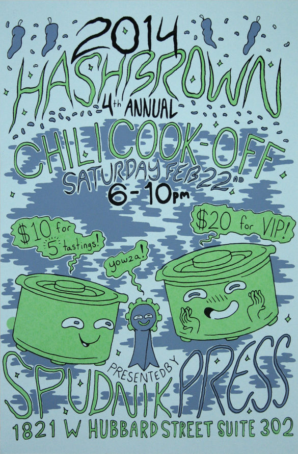 Brad Rohloff, 2014 Hashbrown Poster
