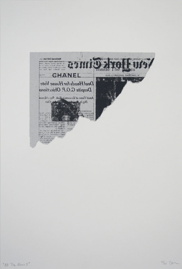 All the News Triptych | Daniel Mellis