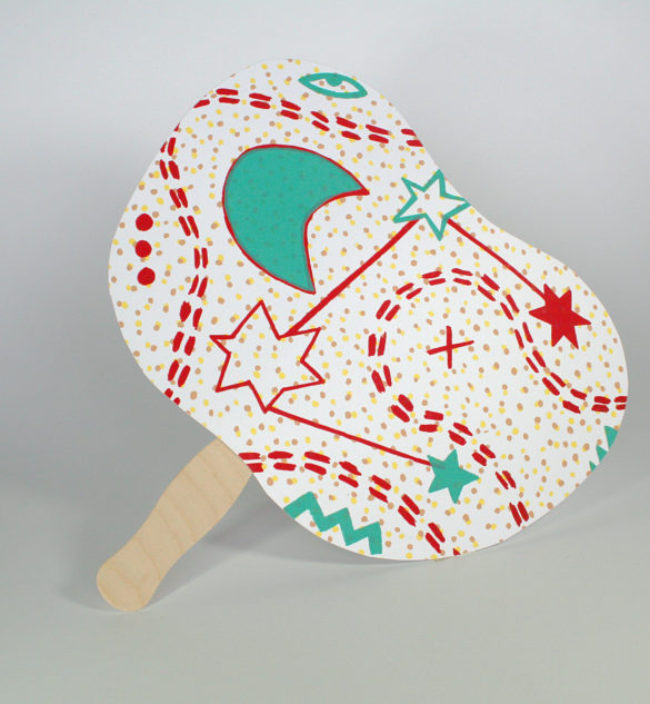 Cosmic Map Fan | Julia Arredondo