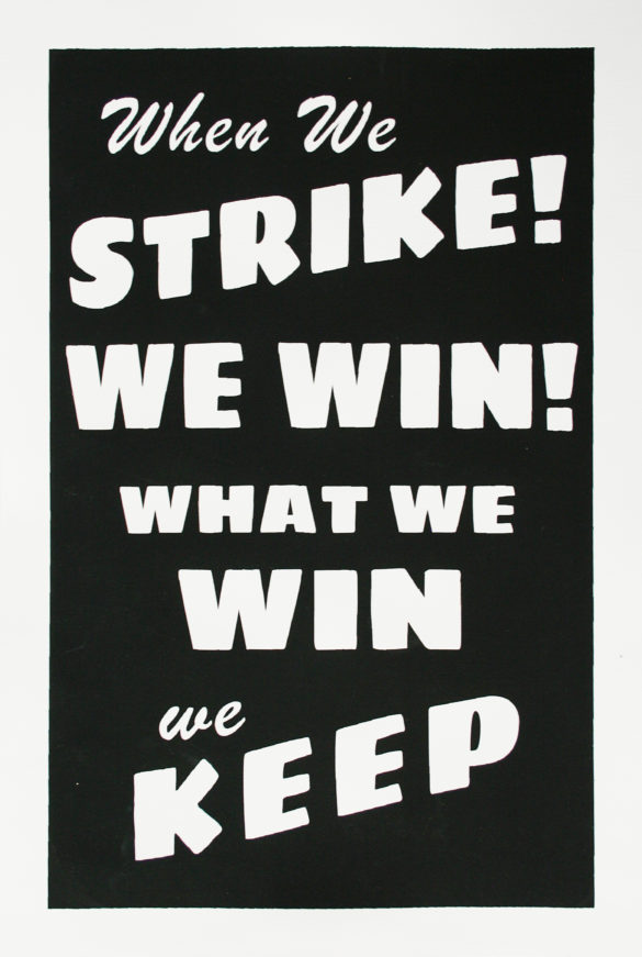 New Demands? We Strike We Win | Lisa Vinebaum