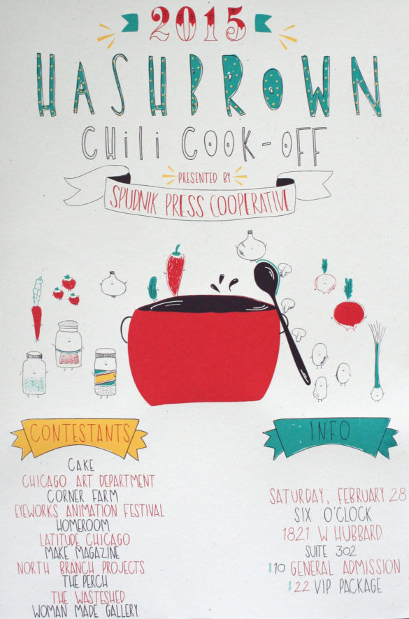 Molly Raskin, Hashbrown Chili Cook-Off 2015