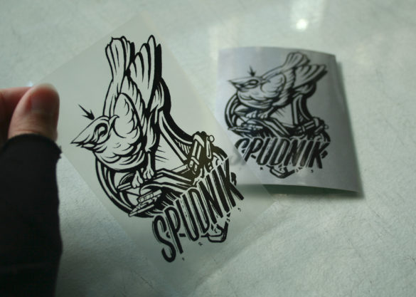 Illustrated Bird Sticker (Andrew Ghrist)