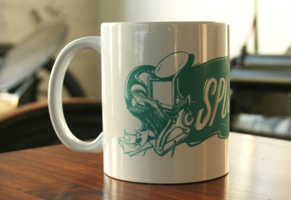 Illustrated Bird "Spud Mug" (Andrew Ghrist)