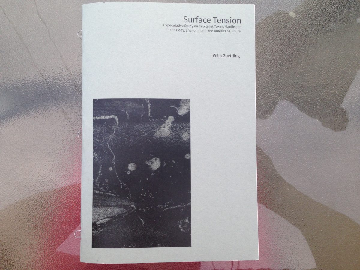 Surface Tension Artist Book