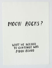 Moon Rocks? | Steve Reinke (black)