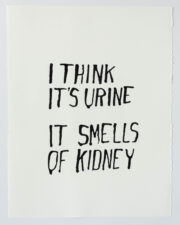 I Think It's Urine | Steve Reinke