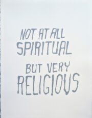 Not at all Spiritual | Steve Reinke