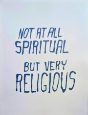 Not at all Spiritual | Steve Reinke