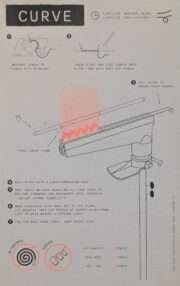 Neon Skill Poster: Curve, Bend, Seal | Kacie Lees